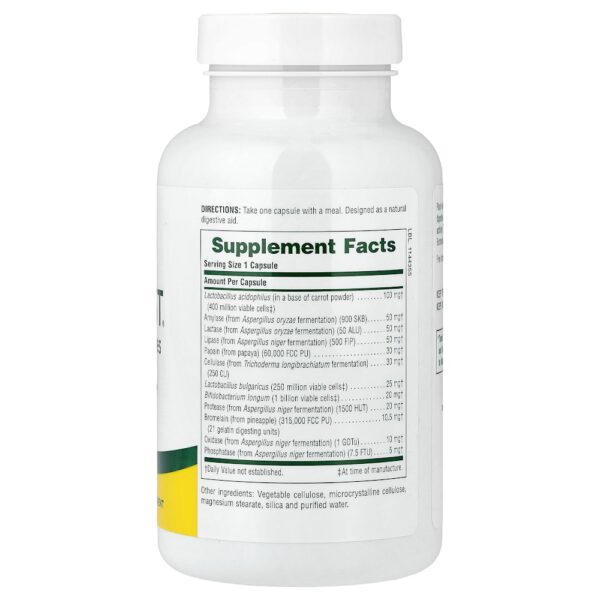 NaturePlus - Vibra-Gest Enzimas de Origem Vegetal 180 Cápsulas