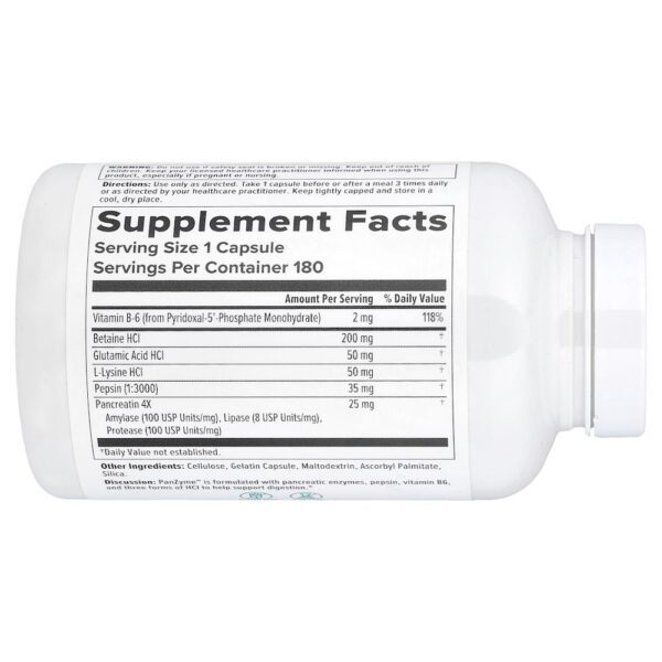 Nutra BioGenesis - PanZyme 180 Cápsulas