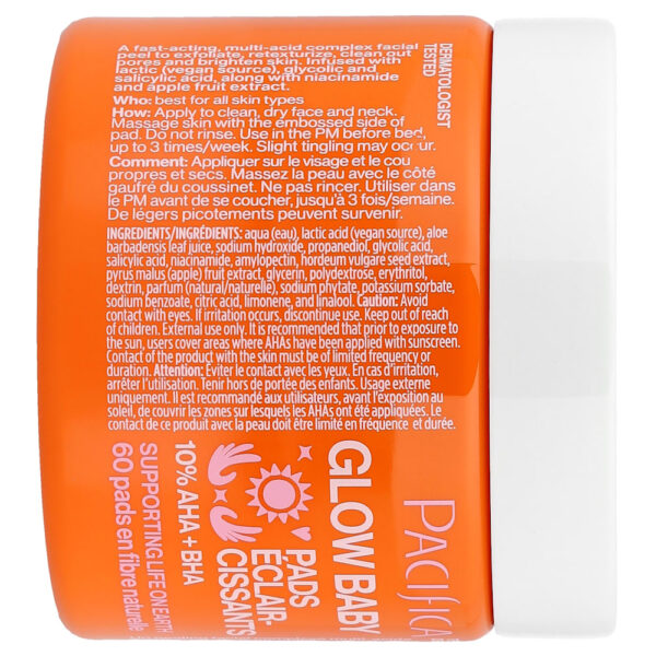Pacifica - Glow Baby Discos de Peeling Iluminadores 60 Discos