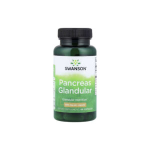 Pâncreas Glandular 500mg 60 Cápsulas - Swanson