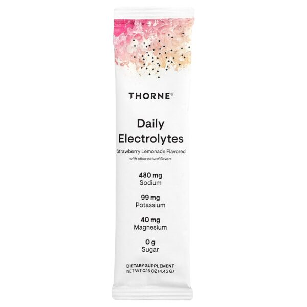 5-36.jpg Thorne - Eletrólitos Diários Embalagem Sortida 30 Embalagens Stick-pack 4,45 g Cada