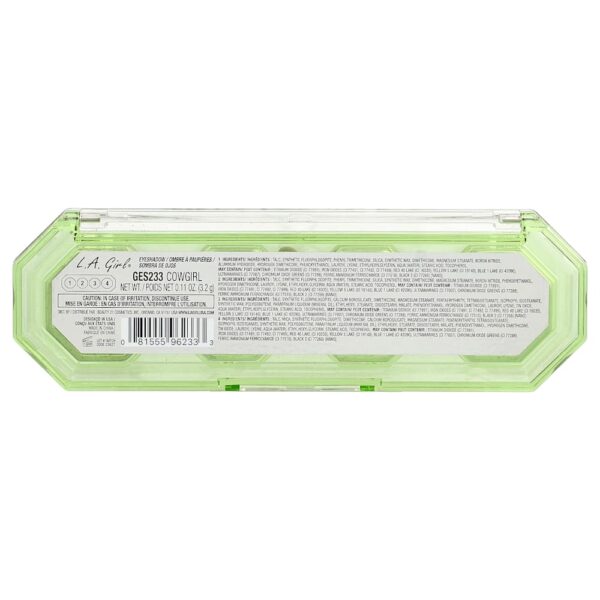 L.A. Girl - Paleta de Sombras 4 Play GES233 Cowgirl 3 g