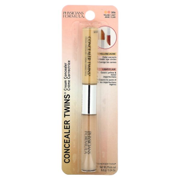 Physicians Formula - Concealer Twins Corretivo em Creme 3056 Amarelo/Claro 7 g