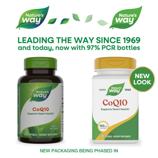 Nature's Way - CoQ10 100 mg 120 Cápsulas Softgel