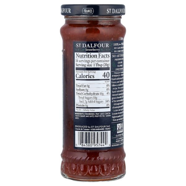 St. Dalfour - Creme de Morango Deluxe 284 g