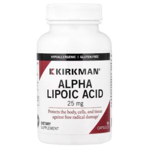 Kirkman Labs - Ácido Alfa Lipóico 25mg 90 Cápsulas