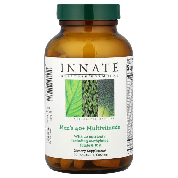 Innate Response Formulas - Multivitamínico para Homens com Mais de 40 Anos 120 Comprimidos