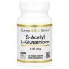 California Gold Nutrition - S-Acetil L-Glutationa 100 mg 120 Cápsulas Vegetais