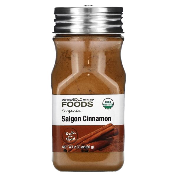53-10.jpg California Gold Nutrition - Foods Canela Saigon Orgânica 66 g