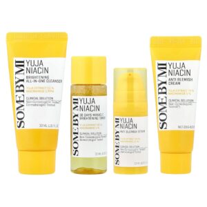 SOME BY MI - Yuja Niacin Anti manchas Starter Kit Edition Kit com 4 Unidades