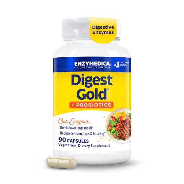 53-37.jpg Enzymedica - Digestão Ouro + Probióticos 90 Cápsulas