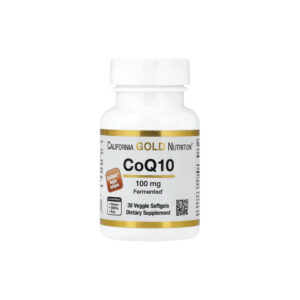 CoQ10 100 mg 30 Cápsulas Cápsulas Gelatinosas Vegetais - California Gold Nutrition