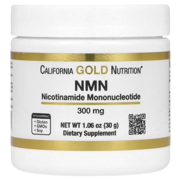 California Gold Nutrition - NMN em Pó 30 g