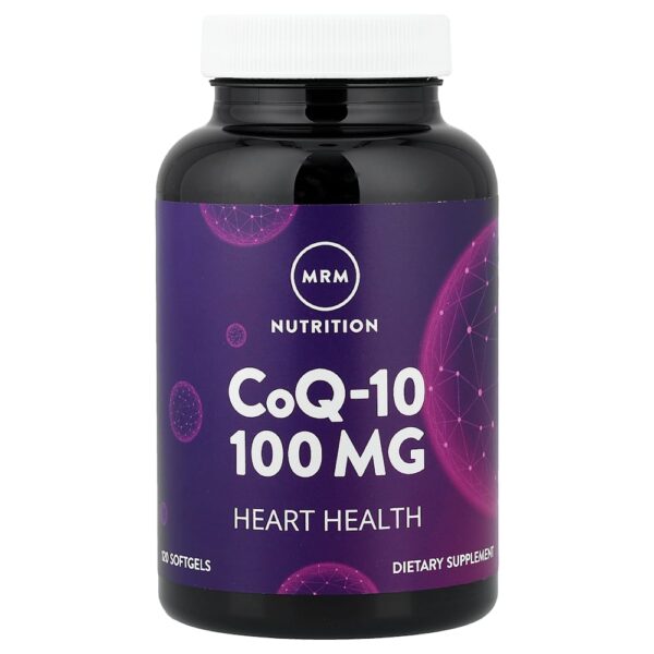 MRM Nutrition - CoQ-10 120 Cápsulas Softgel