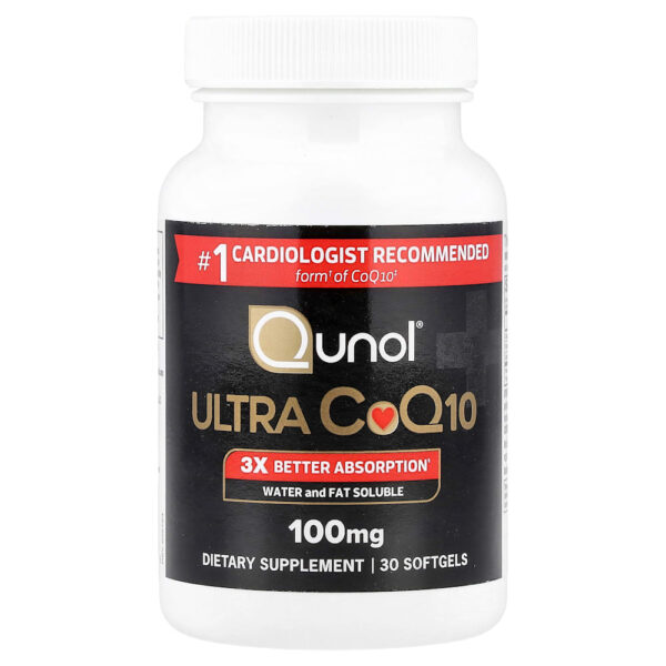 Qunol - Ultra CoQ10 30 Cápsulas Softgel