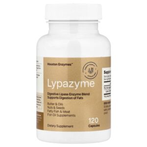 55-34.jpg Houston Enzymes - Lypazyme 120 Cápsulas