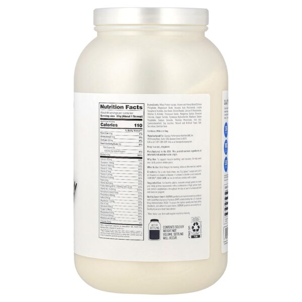 Isopure - Proteína em Pó com Zero Carboidrato Baunilha Cremosa 1,36 kg