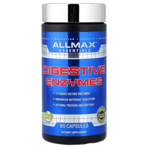 ALLMAX - Essentials Enzimas Digestivas 90 Cápsulas