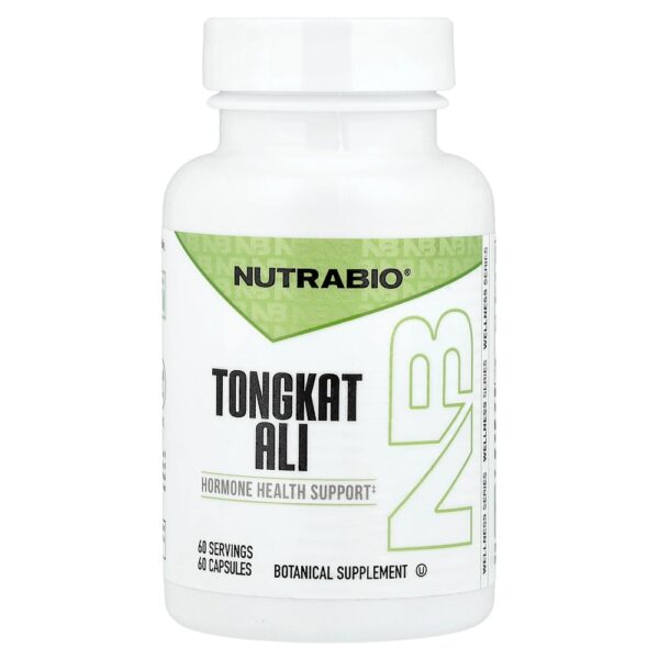 Nutrabio Labs - Tongkat Ali 60 Cápsulas (200 mg por Cápsula)