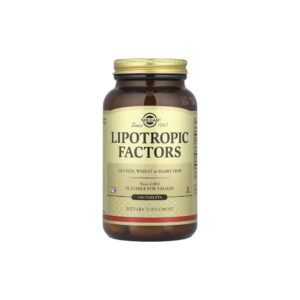 Fatores Lipotrópicos 100 Comprimidos - Solgar