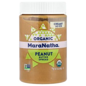 MaraNatha - Manteiga de Amendoim Orgânica Cremosa 454 g