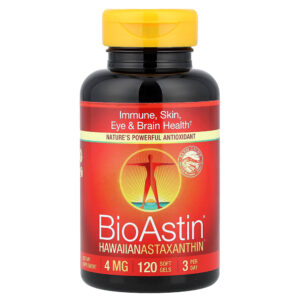 Nutrex Hawaii - BioAstin Hawaiian Astaxanthin 4 mg 120 Cápsulas Softgel