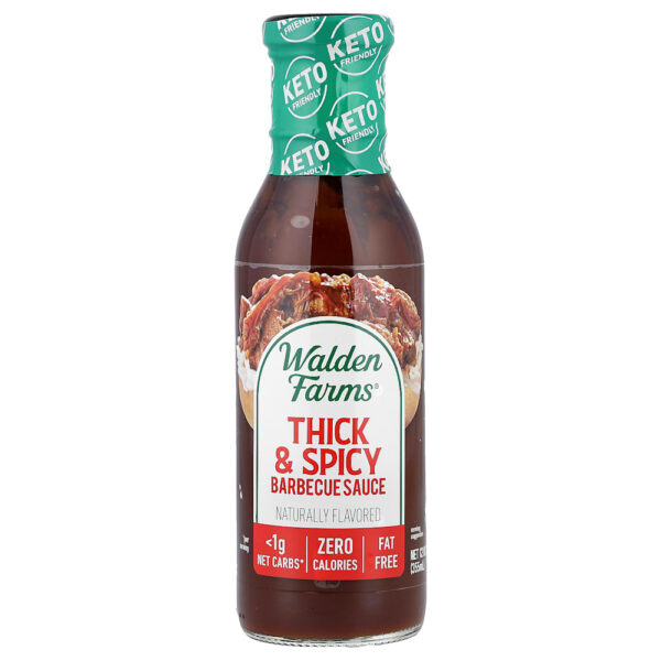 Walden Farms - Molho de churrasco Espesso e Apimentado 340 g