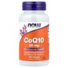 NOW Foods - CoQ10 Com Selênio e Vitamina E 100 Cápsulas Softgel