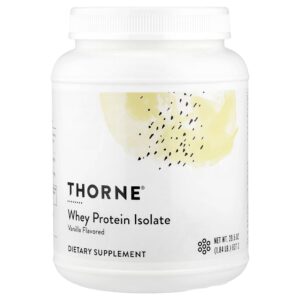 Thorne - Whey Protein Isolado Baunilha 837 g