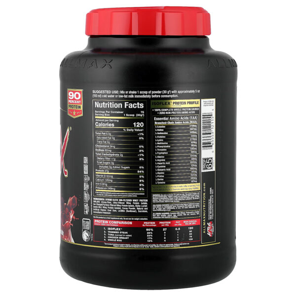 ALLMAX - ISOFLEX Whey Protein Isolate Chocolate 2,27 kg