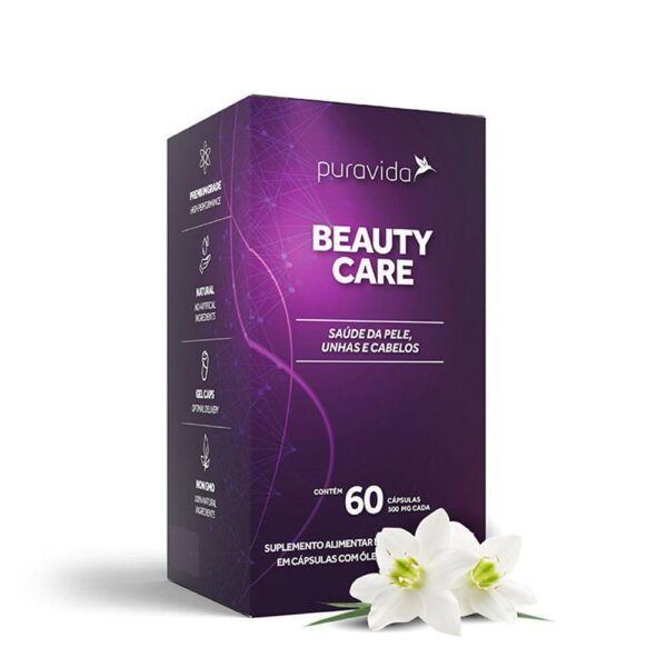 595ff864ff.jpg Beauty Care (Saúde da pele, unhas e cabelos) 60 Cápsulas - Puravida