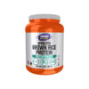 5a44df2e64d54ce793343e1feb9e64fb-2qwgyiz2oh.jpg Sprouted Brown Rice Protein Proteína em Pó de Arroz Integral Germinado Sem Sabor 907g - Now Foods