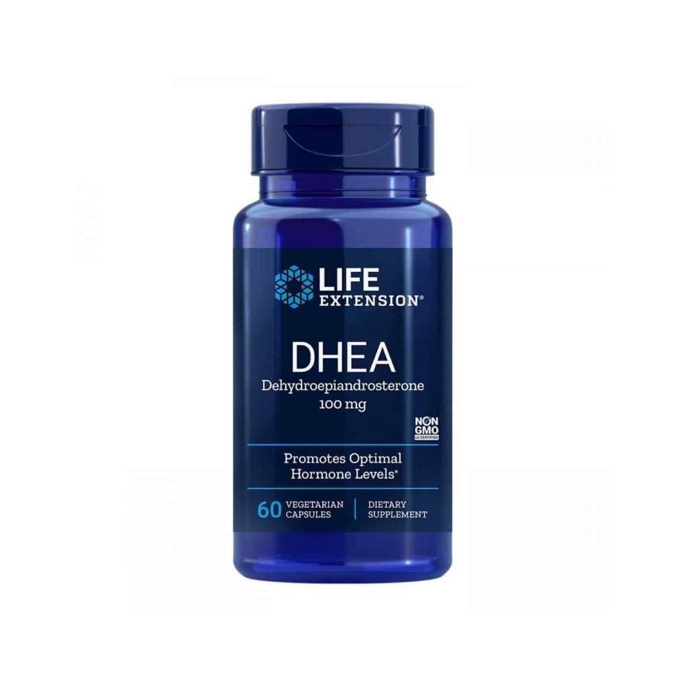 DHEA 100mg - Life Extension 60 Cápsulas