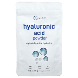 Micro Ingredients - Ácido Hialurônico em Pó 50 g