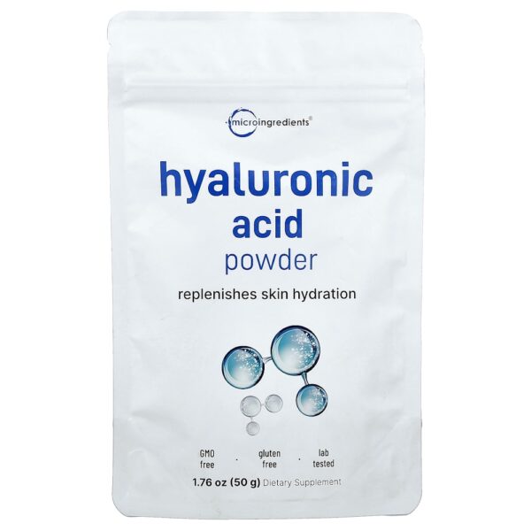 Micro Ingredients - Ácido Hialurônico em Pó 50 g