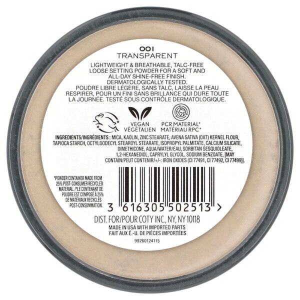 6-30.jpg Rimmel London - Stay Matte Pó Solto 001 Transparente 18 g