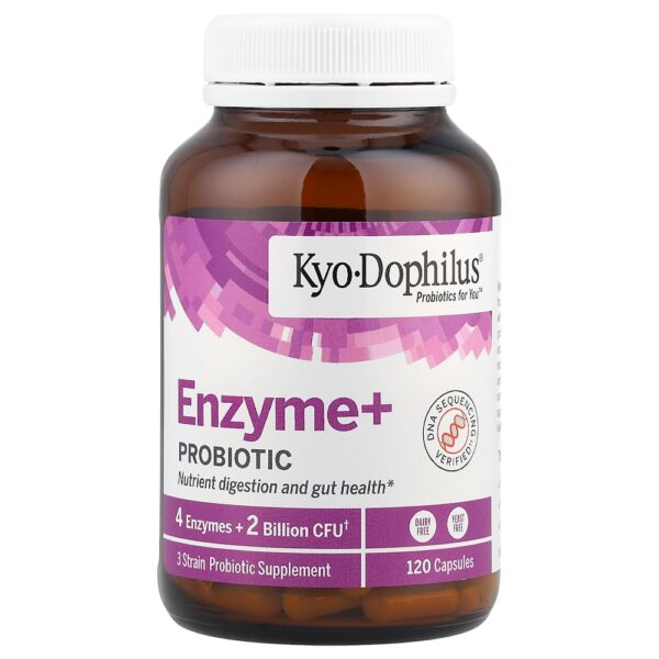 Kyolic - Kyo-Dophilus Enzyme+ Probiotic 120 Cápsulas