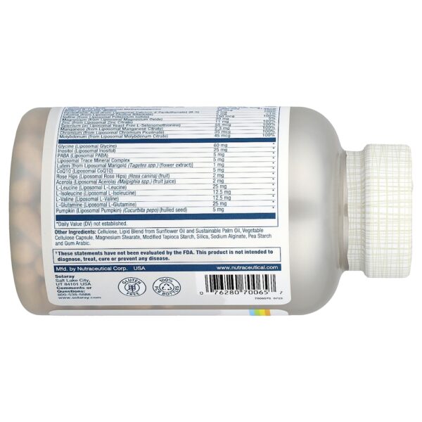 60-36.jpg Solaray - Multivitamínico Lipossomal para Homens 120 VegCaps