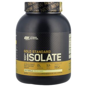 Optimum Nutrition - Gold Standard 100% Isolado Baunilha Forte 1,32 kg