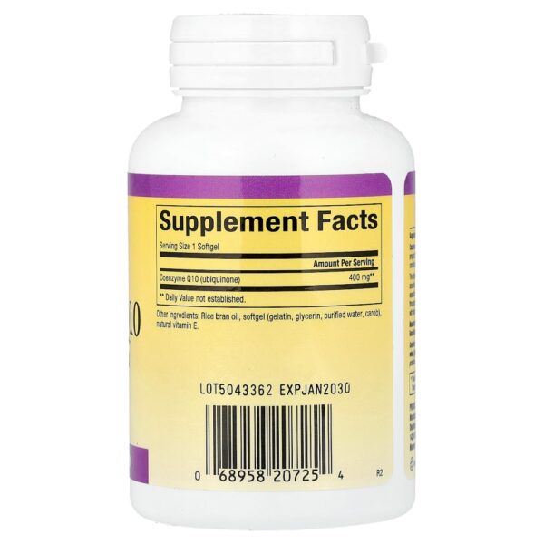 Natural Factors - Coenzima Q10 400 mg 60 Cápsulas Softgel