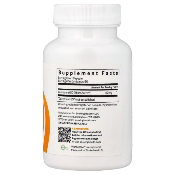Seeking Health - CoQ10 100 mg 60 Cápsulas