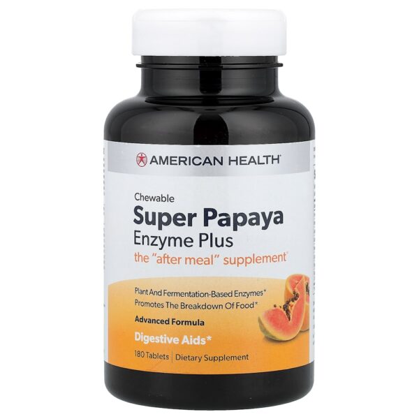 61-37.jpg American Health - Supermamão e Enzimas Mastigável 180 Comprimidos