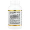 California Gold Nutrition - Benfotiamina com Tiamina 250 mg 120 Cápsulas Vegetais