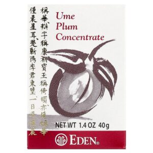 Eden Foods - Concentrado de Ameixa Umê 1,4 onças (40 g)