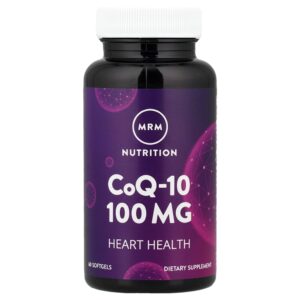 62-31.jpg MRM Nutrition - Nutrition CoQ-10 100 mg 60 Cápsulas Softgel