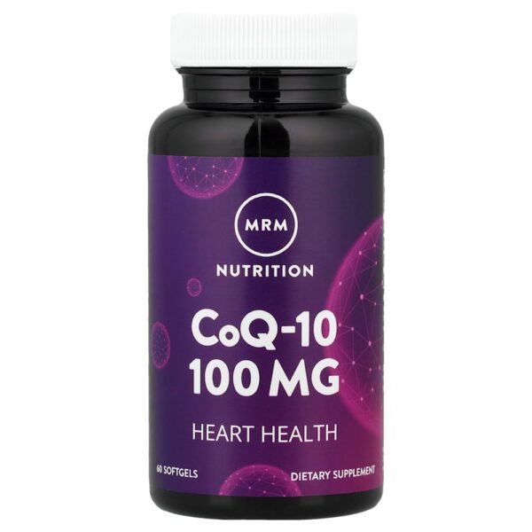 MRM Nutrition - Nutrition CoQ-10 100 mg 60 Cápsulas Softgel
