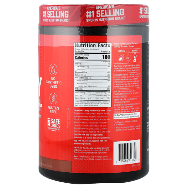 SIXSTAR - 100% Whey Protein Plus Chocolate Triplo 821 g