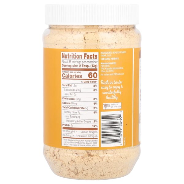 PB2 Foods - The Original PB2 Manteiga de Amendoim em Pó 454 g