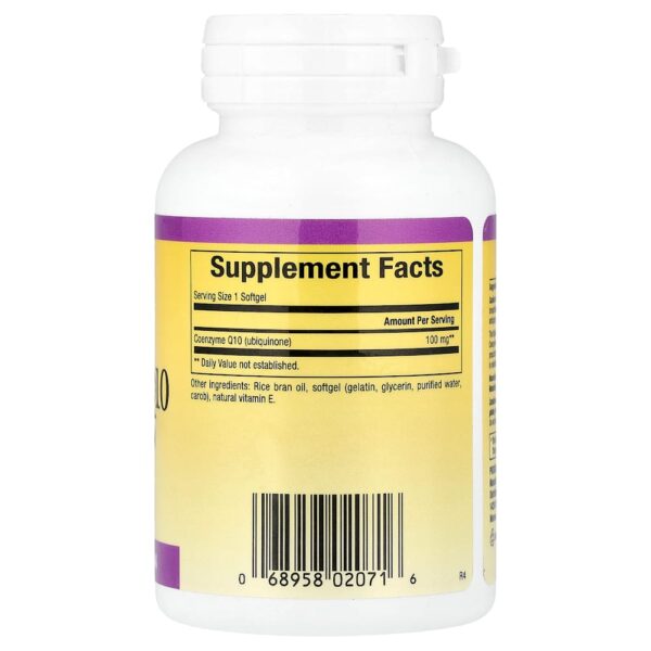 Natural Factors - Coenzima Q10 100 mg 60 Cápsulas Softgel