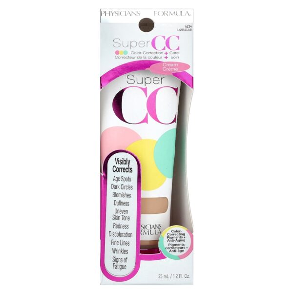 Physicians Formula - Super CC Correção de Cor + Creme de Tratamento 6234 Light 35 ml